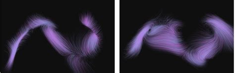 Corel Painter ヘルプ | フロー粒子描点タイプ