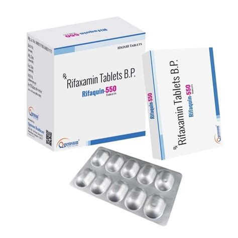RIFAQUIN550 - Each Coated Tablet Contains :-Rifaximin - .550 mg ...