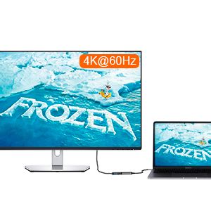 CableCreation USB Type C to DisplayPort Adapter 4K@60Hz, USB C to DP ...