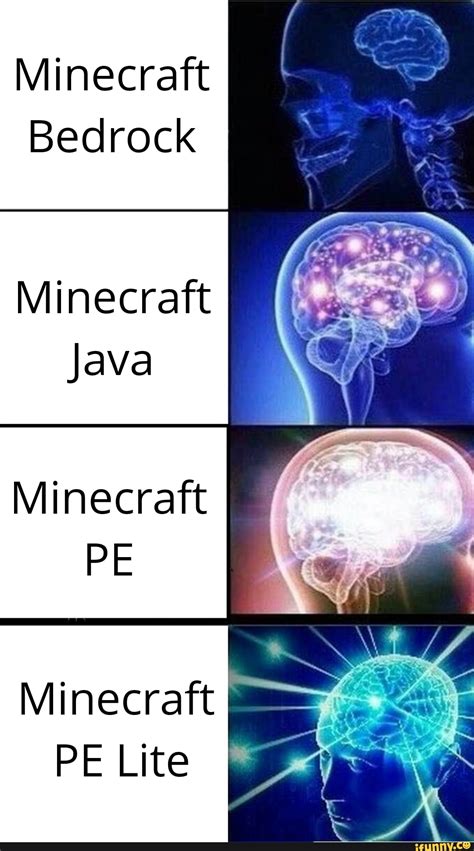 Java vs Bedrock Wit Her Meme 的图像结果