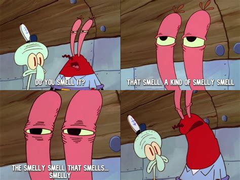 Mr Krabs Smelly Smell