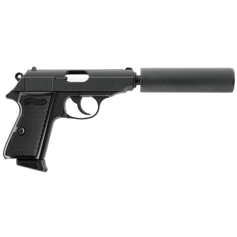 Walther PPK/S Kit mit Silencer Vollmetall GBB 6mm BB Airsoft schwarz kaufen