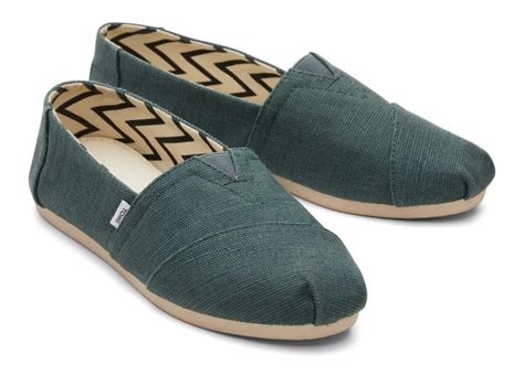 Toms Alpargata Factory Outlet - Alpargata Heritage Canvas Womens Green