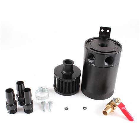 2 Port Reservoir Baffled Tank Oil Catch Can with India | Ubuy