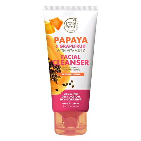 Petal Fresh Papaya & Grapefruit Facial Cleanser with Vitamin C ...