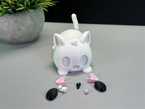 🐱 Cute Cat・Free STL File for 3D printing・Cults