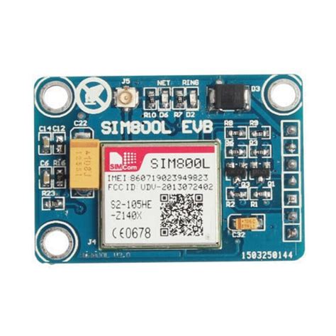 SIM800L GPRS GSM Module Micro SIM Core Board QUAD BAND Port TTL With A ...