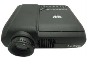 Style Maniac DVD Projector-Type-003 (800 lm / 2 Speaker / Remote ...