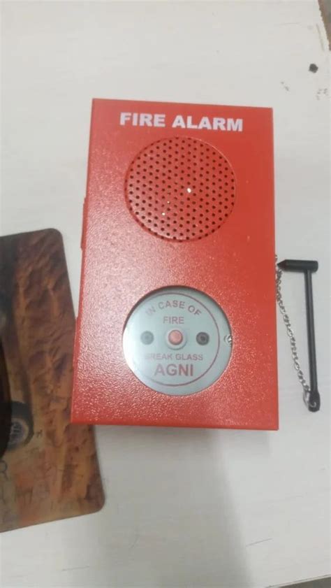Agni Fire Alarm Systems - Hooter And Manual Call Point -Conventional ...