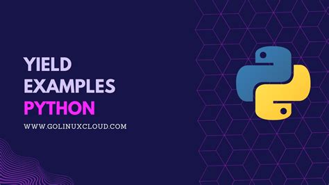 Image result for Python Yield Example