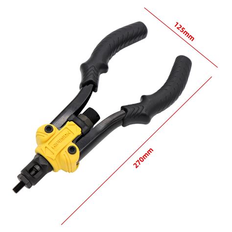 +Using the Fastenpro Threaded Insert Rivet Gun 的图像结果