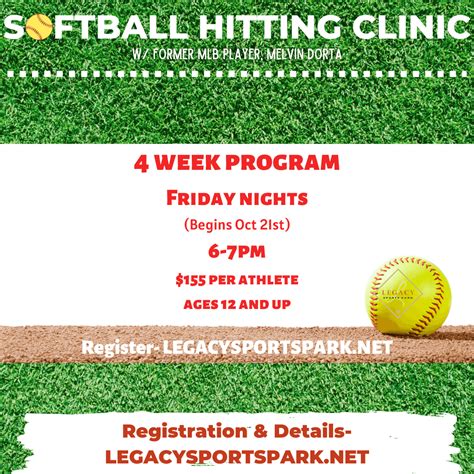 Legacy Park Softball Fields