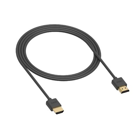 InstallerParts 1.5ft Ultra Thin High-Speed HDMI Cable w/Ethernet, Audio ...