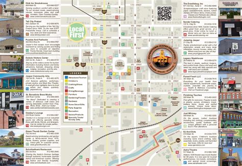Map Of Downtown Jasper Alberta