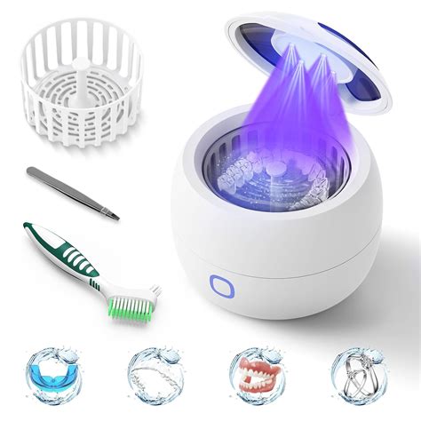 Amazon.com : Upgraded Ultrasonic Retainer Cleaner, 45kHz Retainer ...