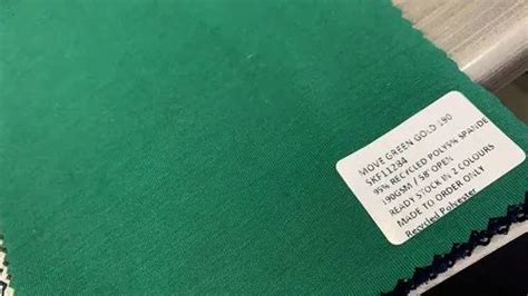 Recycled Polyester Fabrics - Recycled Polyester Fabric Manufacturer ...