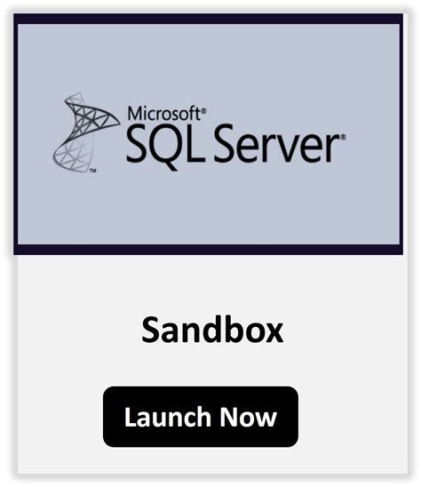 Image result for SQL Sand Box