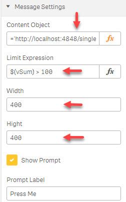 Image result for Qlik Custom HTML Alert Message