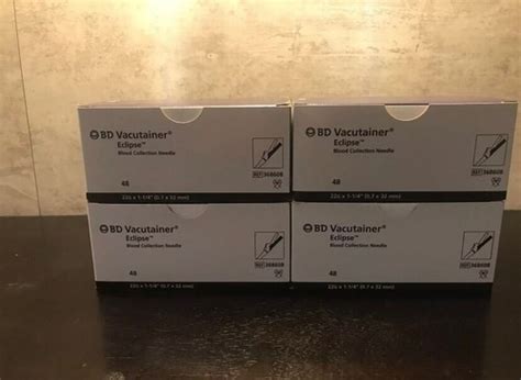 4 Boxes of 48 Pcs. BD Vacutainer Eclipse Blood | Ubuy India