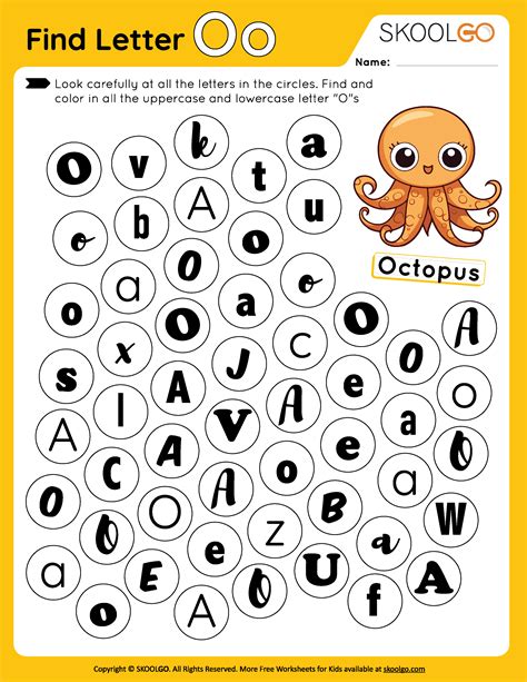 Find The Etter O