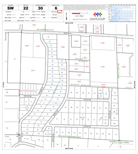 Snohomish County, WA Assessor Maps Selection