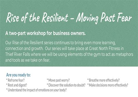 Rise of the Resilient Training Series - Advance Thief River