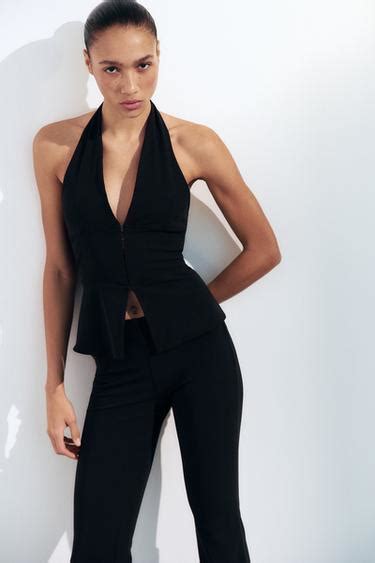 Women's Halter Neck Tops | ZARA India