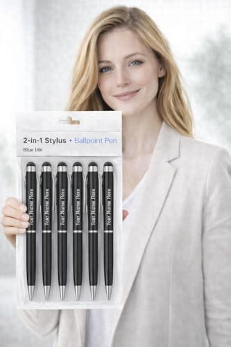 "K R Y P T A R" Personalised Ballpoint Pen with Stylus | Custom ...