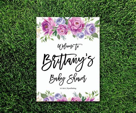 Buy Dozili Baby Shower Sign Baby Shower Welcome Sign Baby Shower Sign ...