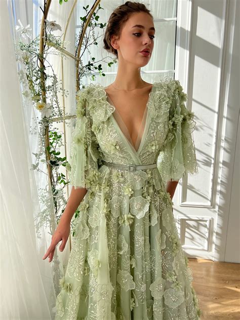 Wild Magnolia Allure Gown | Teuta Matoshi