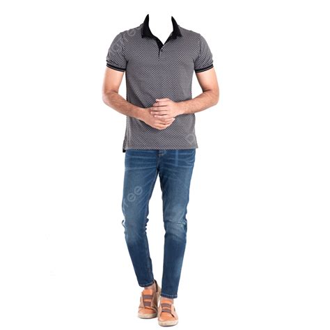 Black Polo Shirt Clipart Transparent PNG Hd, Mens Black Printed Polo ...