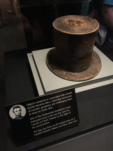 Most aMAzing thing I’ve ever seen. Abe Lincoln’s hat. Smithsonian. May ...