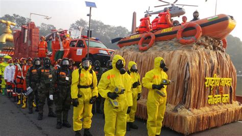 NDRF Tableau on Rajpath-2020 | NDRF - National Disaster Response Force