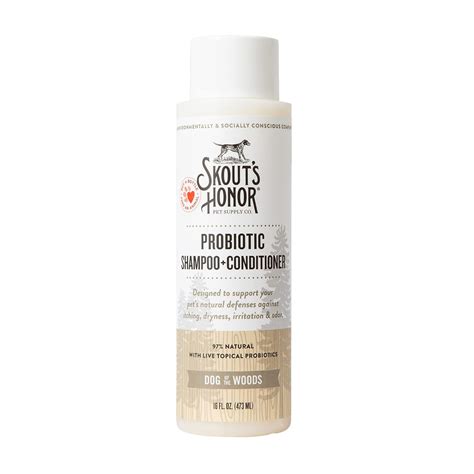 Skout's Honor Probiotic 2 in 1 Shampoo & Conditioner for Pets - Dwoods ...