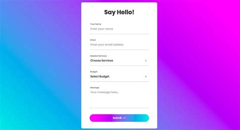Image result for Formulaire De Contact HTML CSS