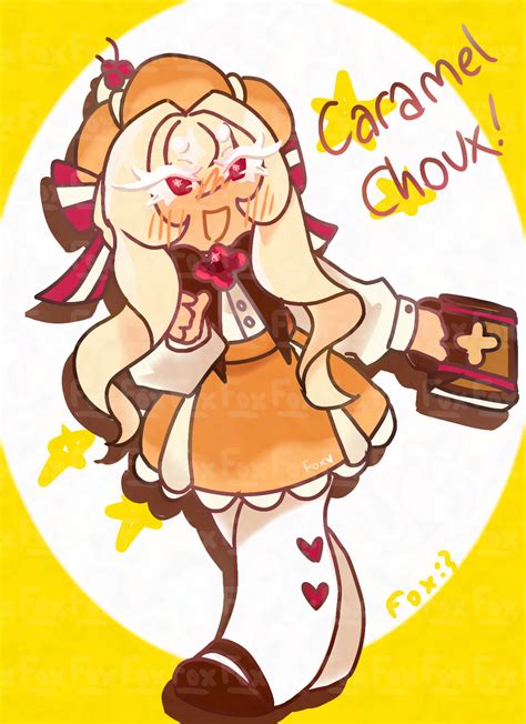 Caramel Choux Cookie CRK - ibisPaint