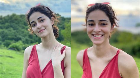 Ananya Pandey is a sight to behold as she flaunts her no-makeup face in ...