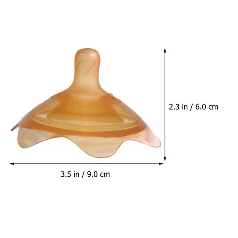 Buy Toyvian Nipple Cream Silicone Nipple for Breastfeeding with ...