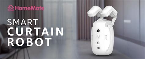 HomeMate Smart Curtain Opener, Remote Control Electric Automatic Smart ...