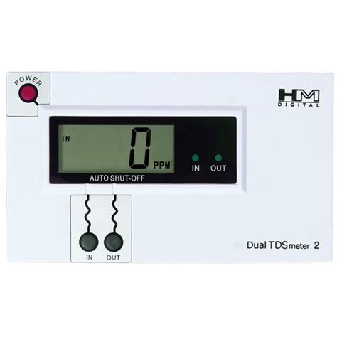 DM-2: Commercial In-Line Dual TDS Monitor