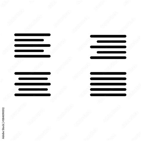 Image result for Text Alignment Symbol