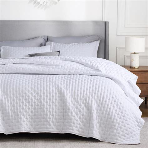 Bedsure Twin Extra Long Quilt Set - Soft Ultrasonic Twin Quilt Set ...