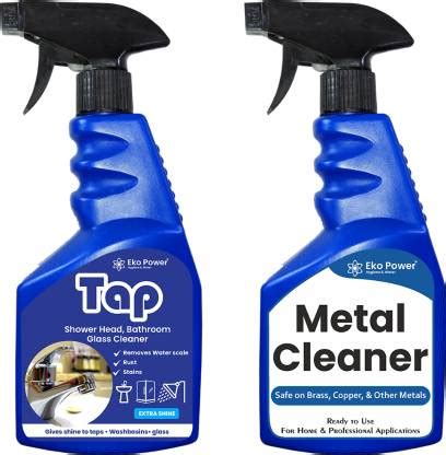 Eko Power Tap and Metal Liquid Spray Cleaner/Shiner for rust,watermarks ...