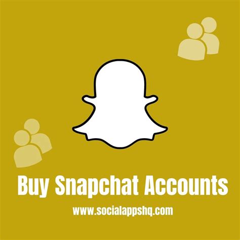 Buy Snapchat Accounts