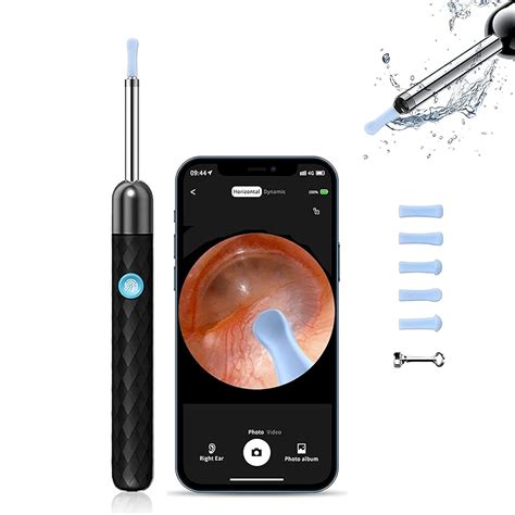 Verilux® Ear Wax Remover Tool Kit Camera 6-Axis Gyroscope Ear Cleaner ...