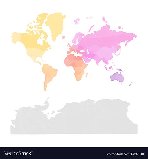 Watercolour World Map 的图像结果