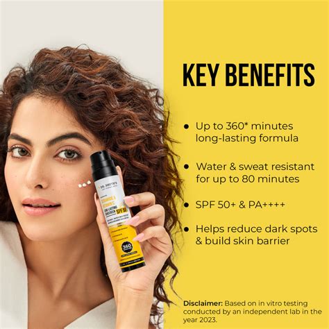 Ceramide & Vitamin C Long Lasting Sunscreen - 50gm – Dr Sheth's