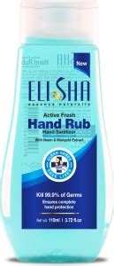 ELISHA Sanitizer 110 ml Hand Rub Bottle - Price in India, Buy ELISHA ...