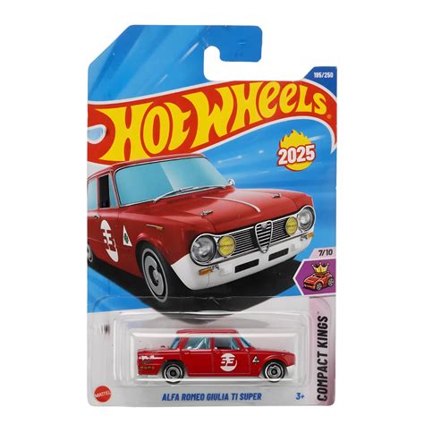 Hot Wheels Alfa Romeo Giulia TI Super Collector Die-Cast (Red) – Urban ...