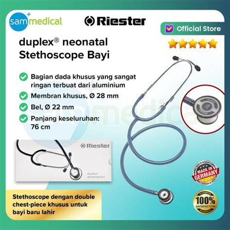 Promo Riester Stethoscope Duplex - Neonatus Cicil 0% 3x - Kota Bandung ...